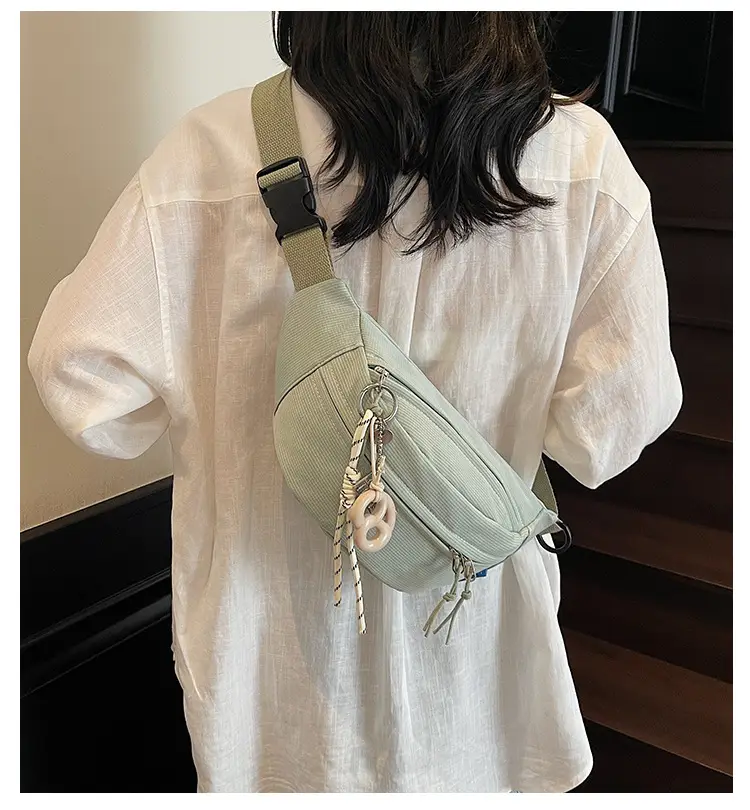 Black Canvas Crossbody Bag for Women 2026 — feature 1