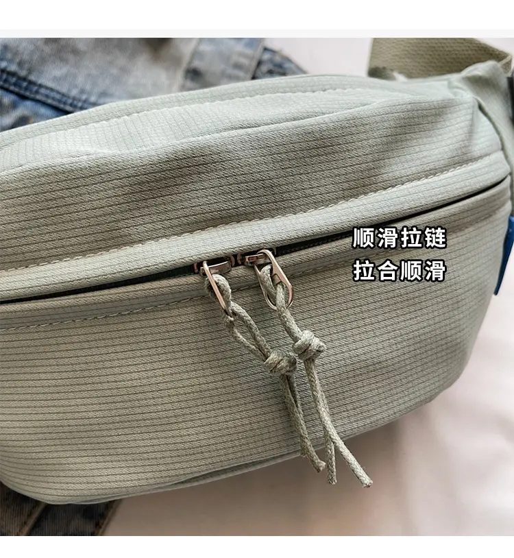 Black Canvas Crossbody Bag for Women 2026 — feature 5