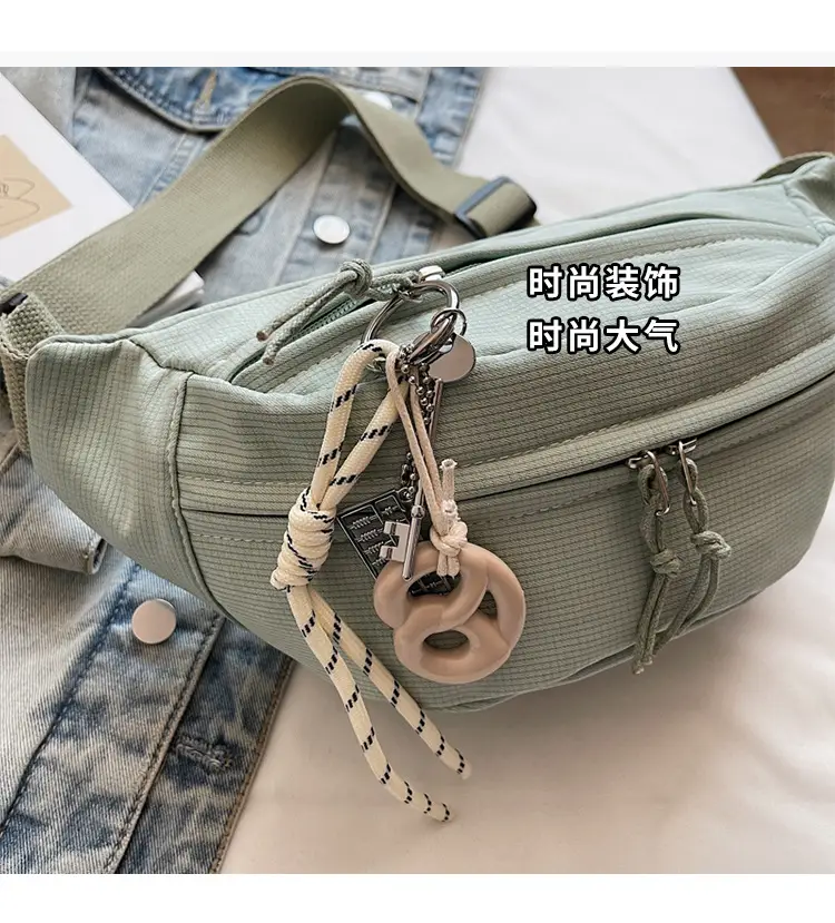 Black Canvas Crossbody Bag for Women 2026 — feature 7