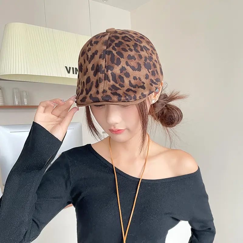 Vintage Japanese Style Striped Beret for Women — feature 30