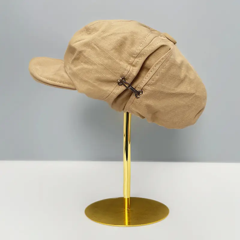 Vintage Japanese Style Striped Beret for Women