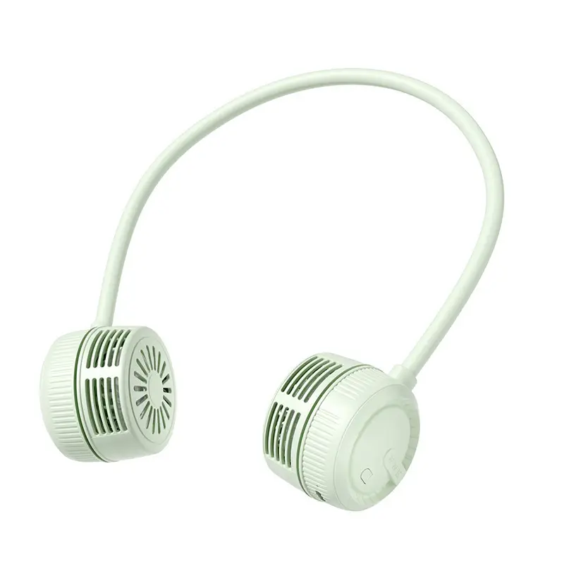 Hanging Neck Fan Bladeless Lazy USB Charging Turbine Neck Mini Small Fan Portable Small Fan Silent