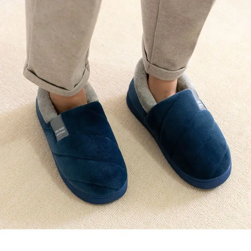 Women Cotton Warm Slippers Autumn Winter Indoor - Image 22