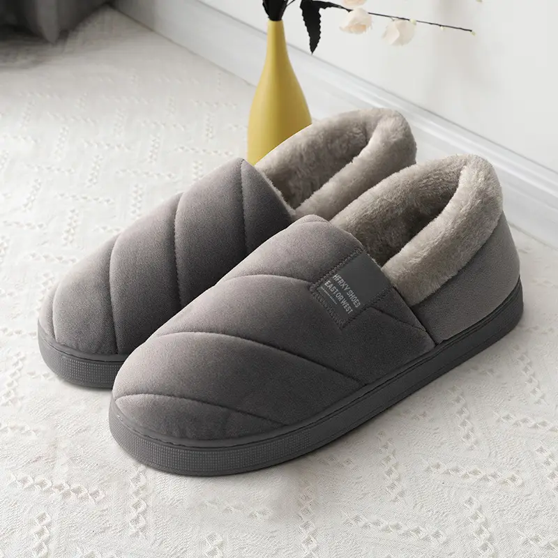 Women Cotton Warm Slippers Autumn Winter Indoor — feature 1