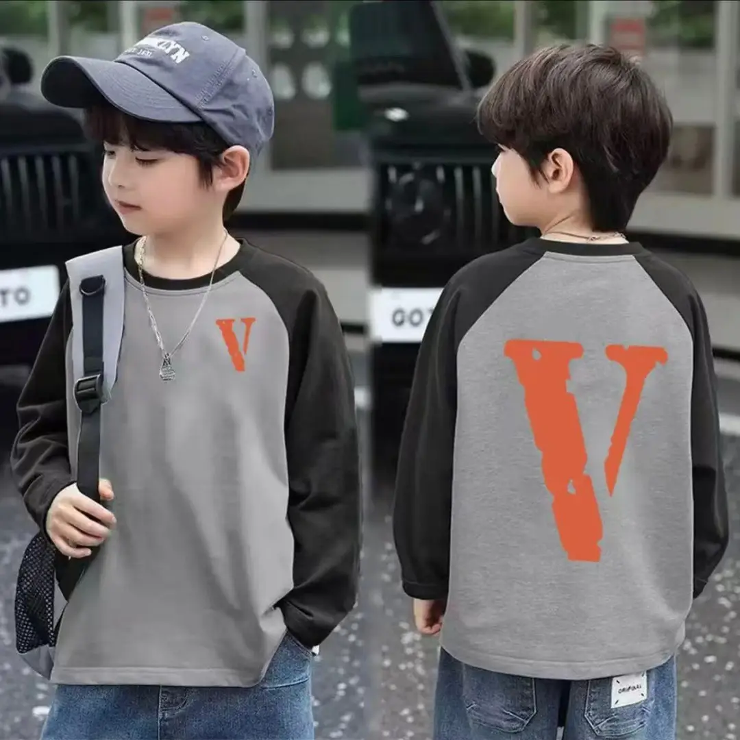 Boys Pure Cotton Raglan T-Shirt Sandfox Graphic - Image 2