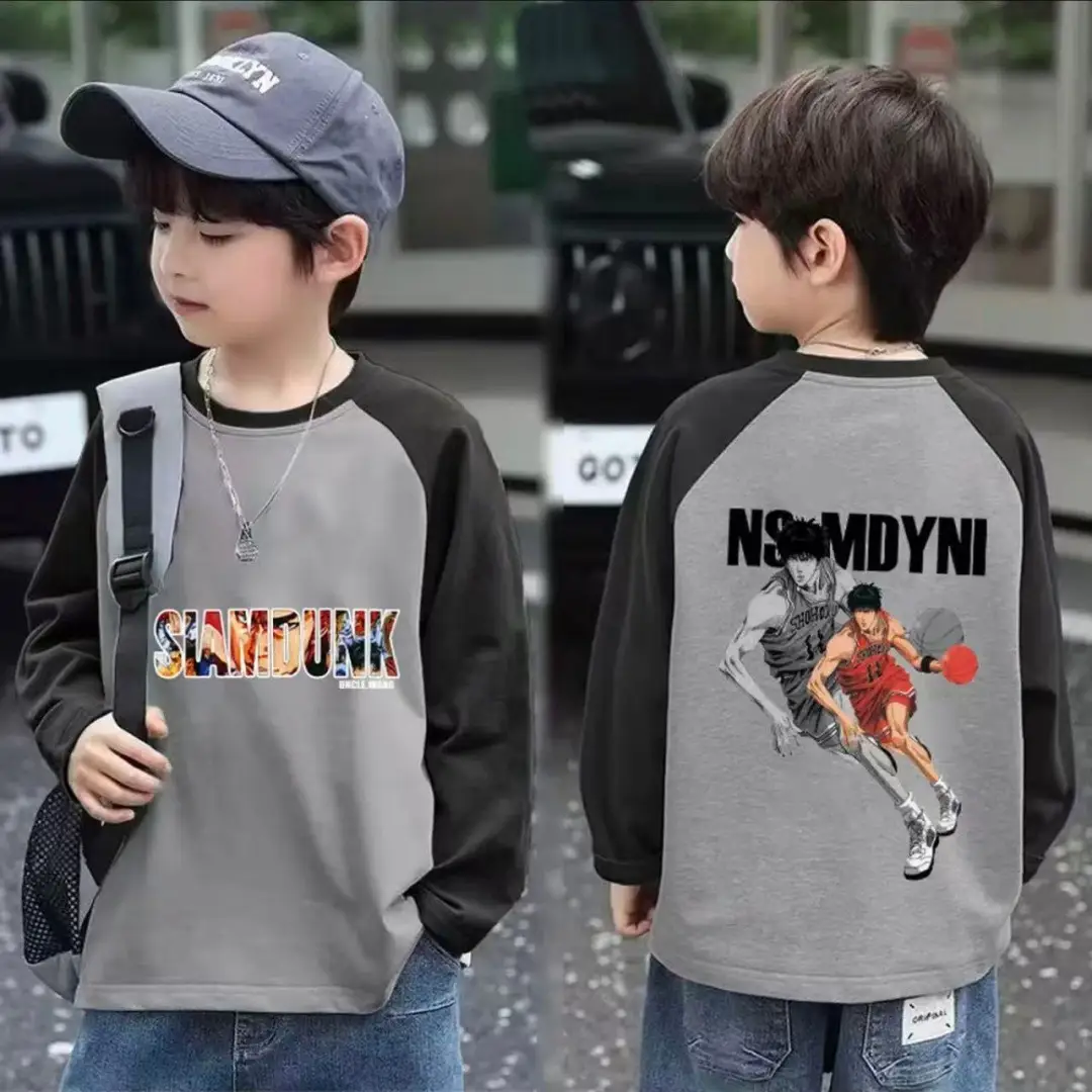 Boys Pure Cotton Raglan T-Shirt Sandfox Graphic - Image 6