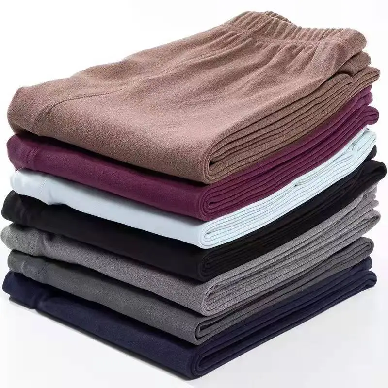 Men's Seamless Thermal Base Layer Fleece-Lined Double-Sided Thermal Underwear Long Johns Loungewear Sleepwear
