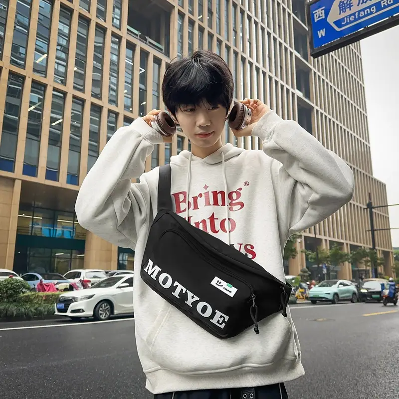 Men's Trendy Sports Cycling Shoulder Bag Large Capacity - Image 9