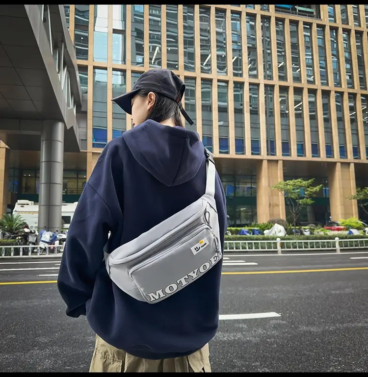 Men's Trendy Sports Cycling Shoulder Bag Large Capacity — feature 14