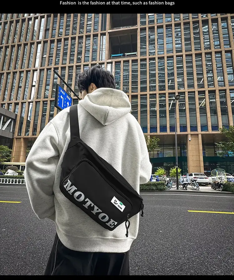 Men's Trendy Sports Cycling Shoulder Bag Large Capacity — feature 9