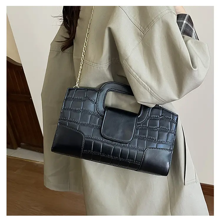 Red Croc Embroidered Crossbody Bag for Women — feature 8