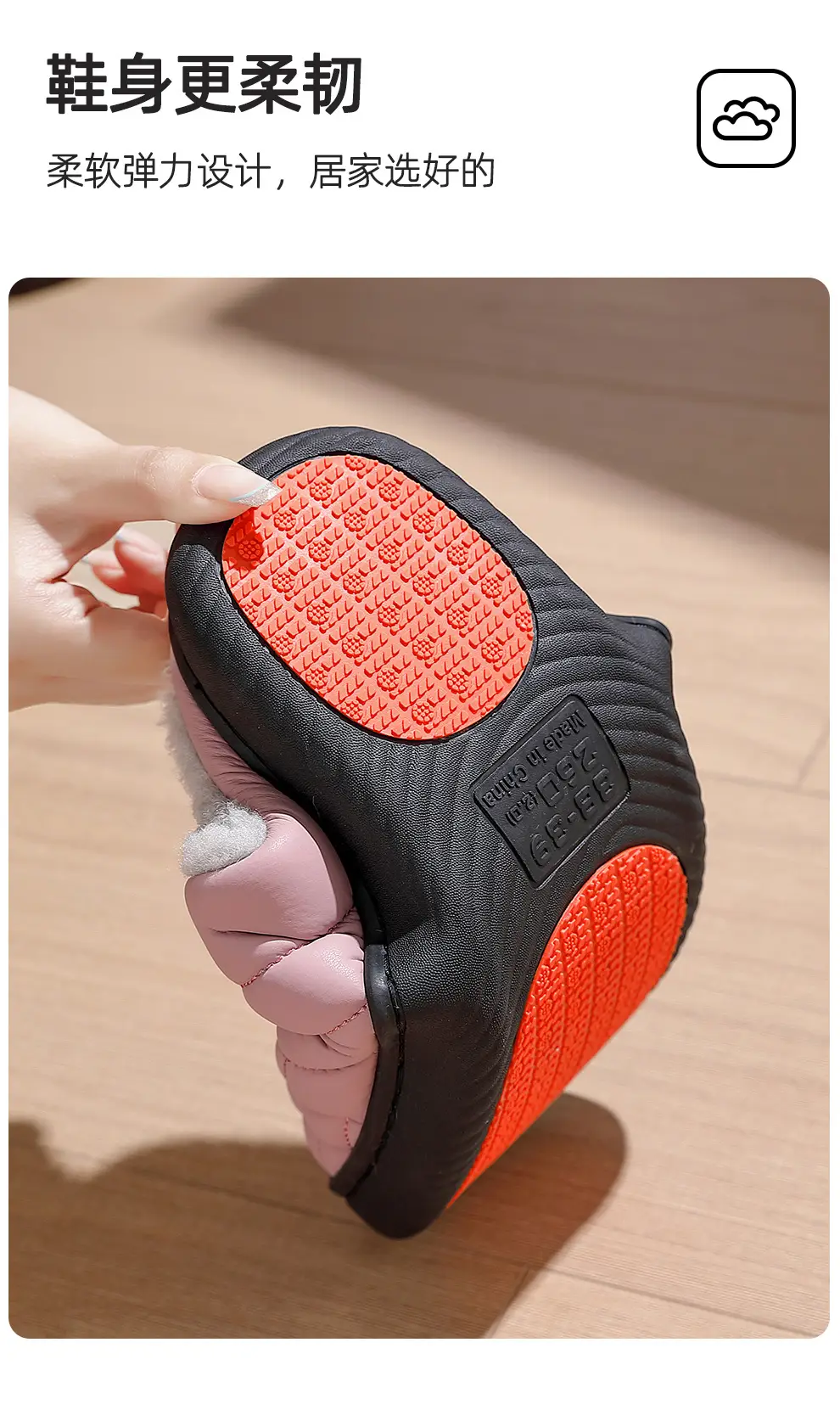 Middle-Aged and Elderly Non-Slip Cotton Slippers for Men in Autumn and Winter Pu Waterproof Wool Slippers for Men's Home Indoor Warm Cotton Slippers for Women Wholesale — feature 32