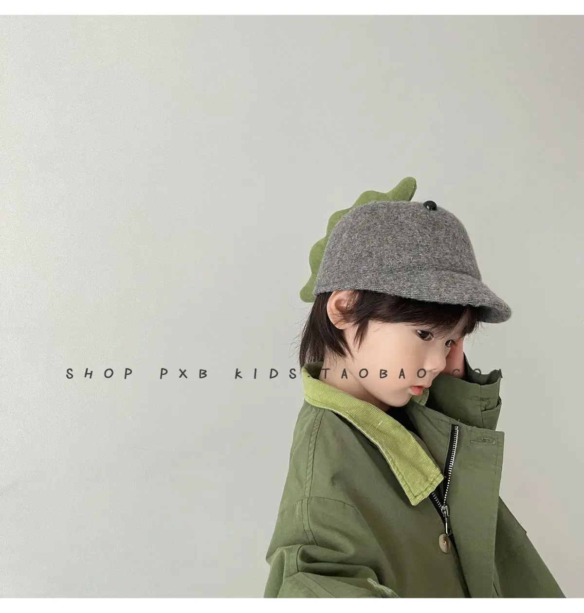 Little Dinosaur Woolen Hat for Kids Autumn Winter — feature 2