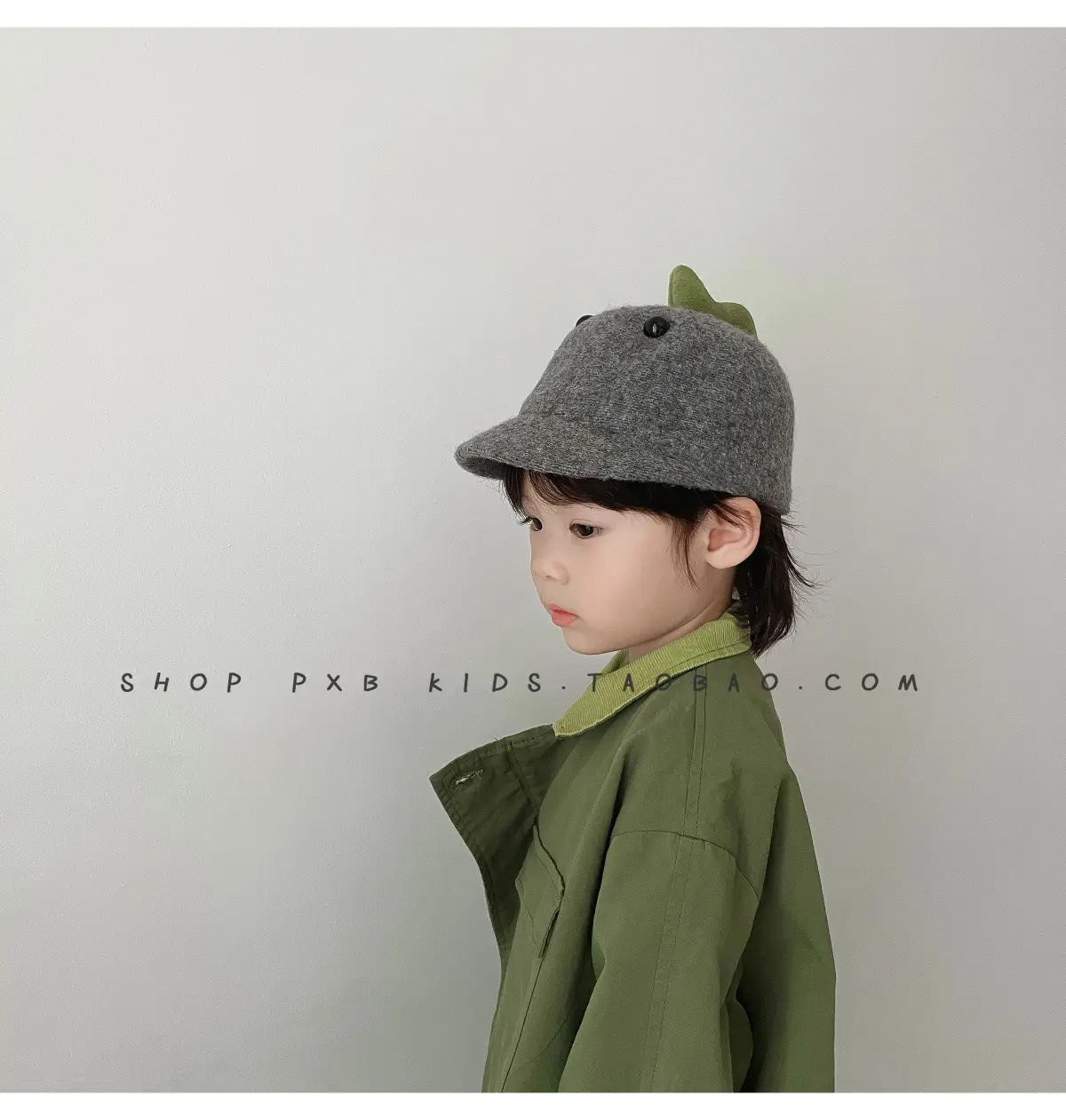 Little Dinosaur Woolen Hat for Kids Autumn Winter — feature 3
