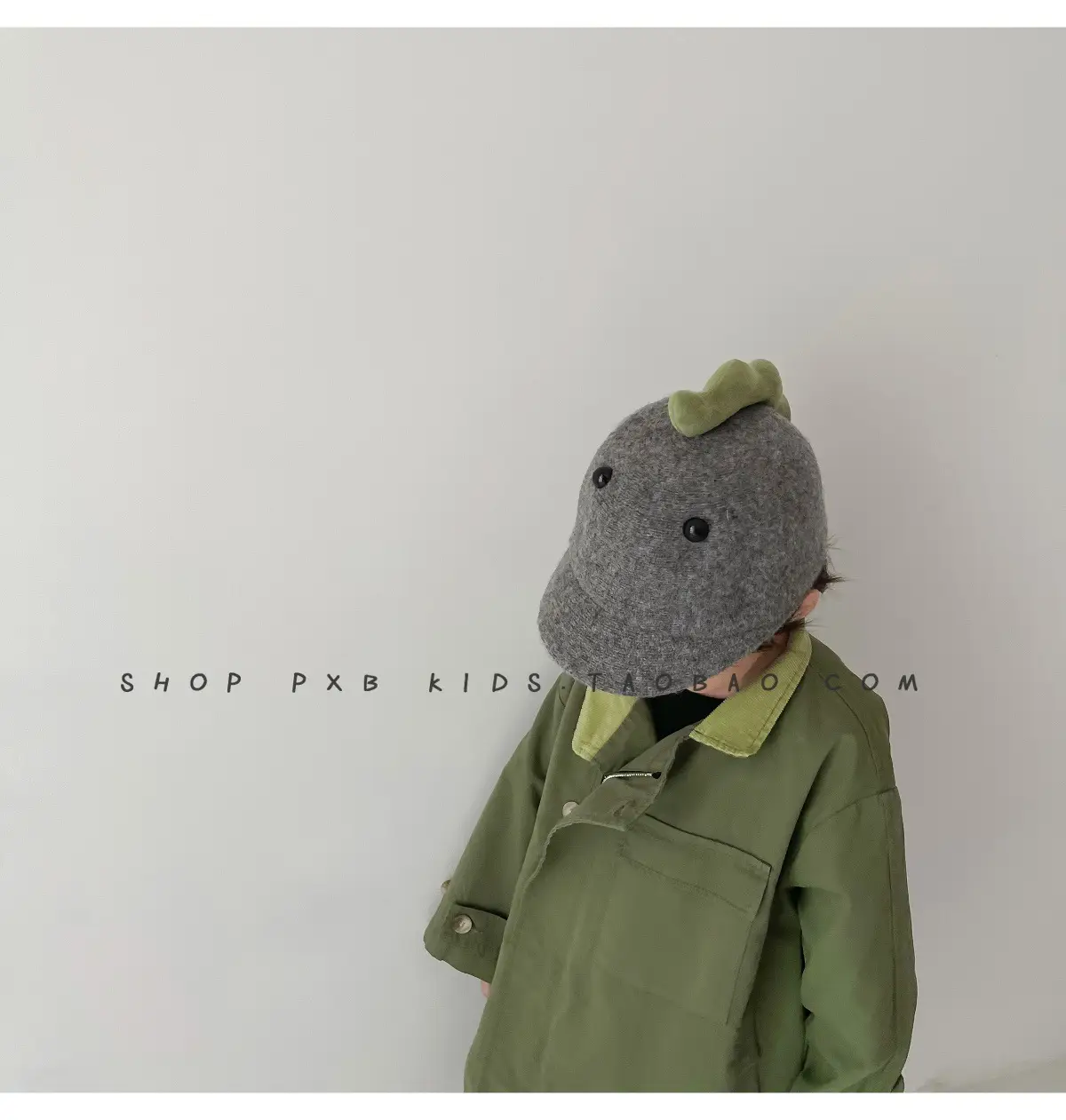 Little Dinosaur Woolen Hat for Kids Autumn Winter — feature 4