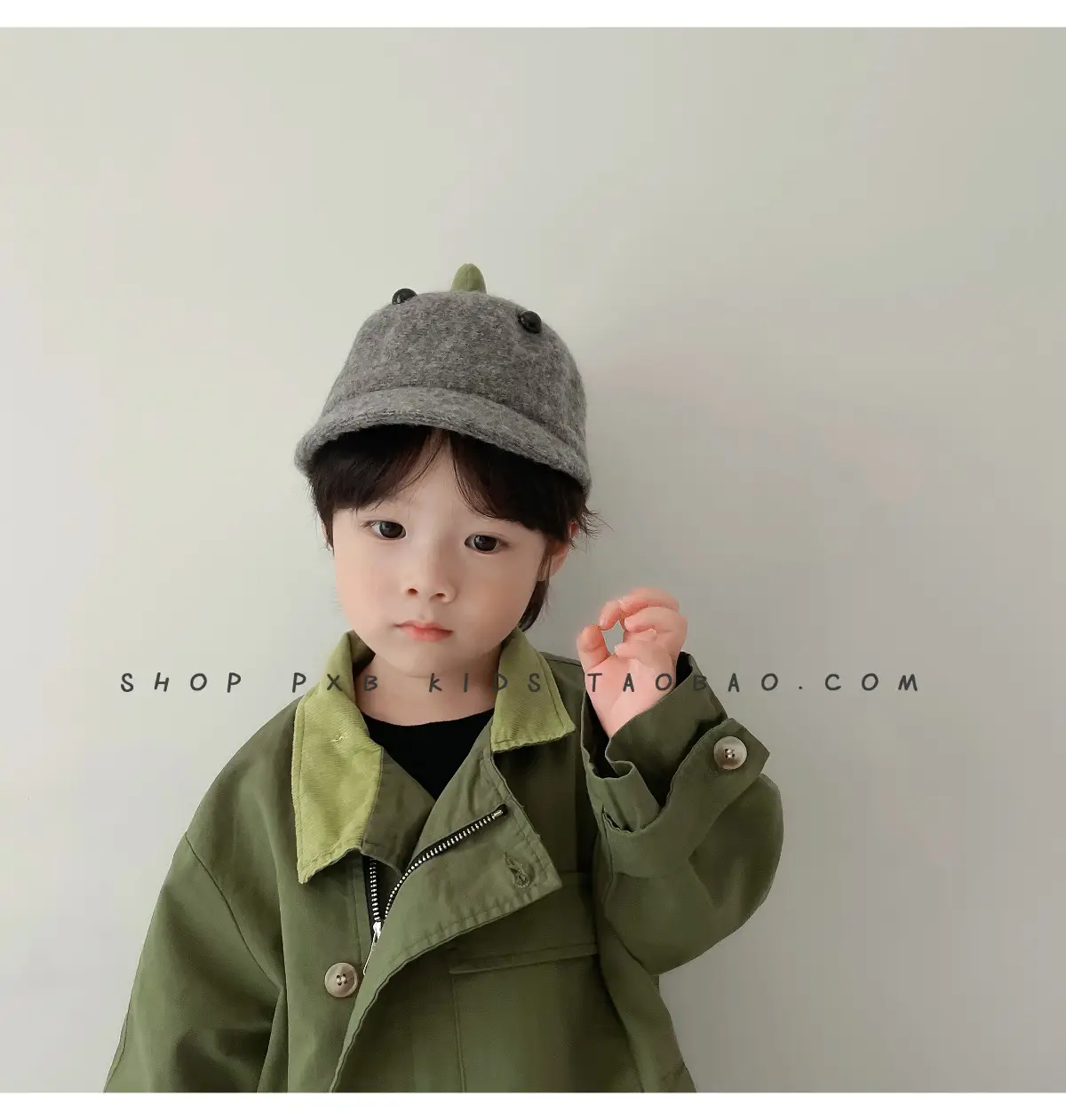 Little Dinosaur Woolen Hat for Kids Autumn Winter — feature 8