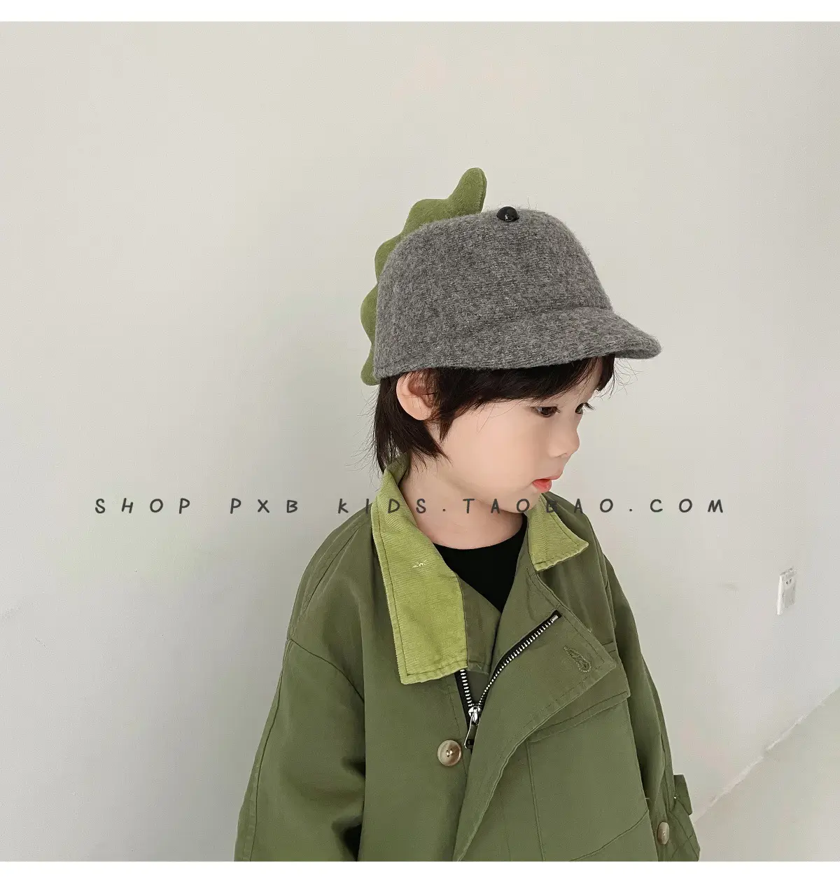 Little Dinosaur Woolen Hat for Kids Autumn Winter — feature 9