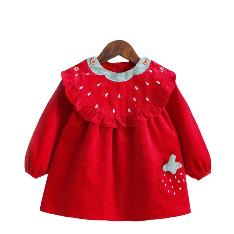 Coveralls for Baby Girls and Kidsren, Waterproof, Anti-Dirty, Thick, Reverse Dressing, Eating Bibs, Kindergarten Baby Protective Clothing, Autumn and Winter