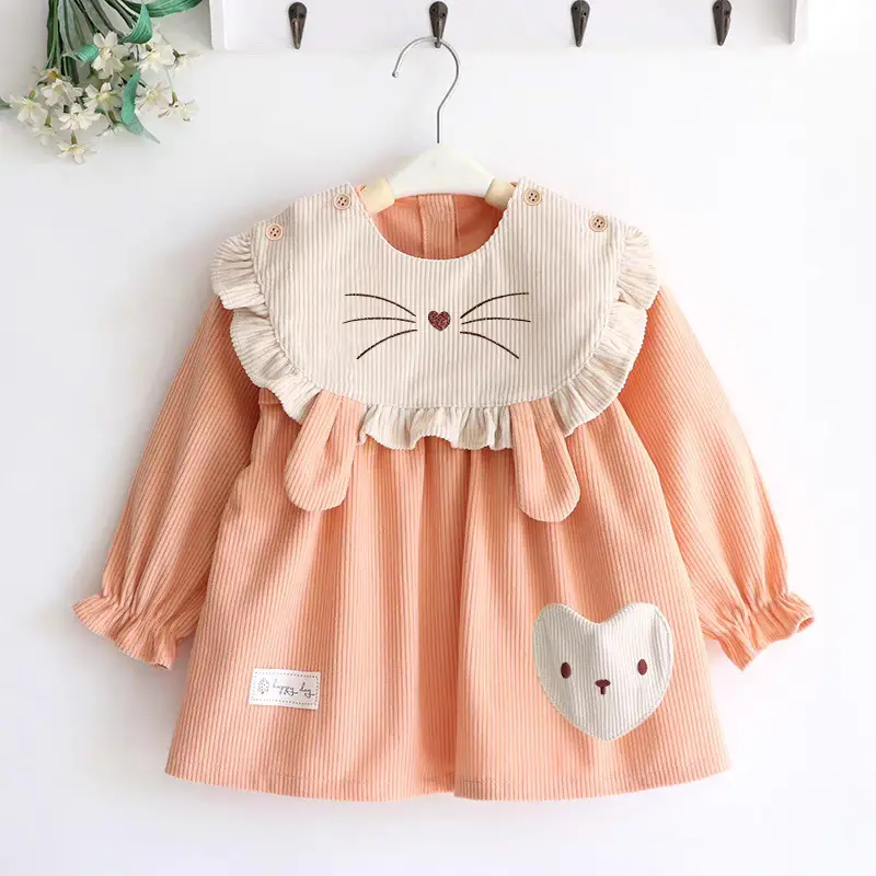 Coveralls for Baby Girls and Kidsren, Waterproof, Anti-Dirty, Thick, Reverse Dressing, Eating Bibs, Kindergarten Baby Protective Clothing, Autumn and Winter — feature 16