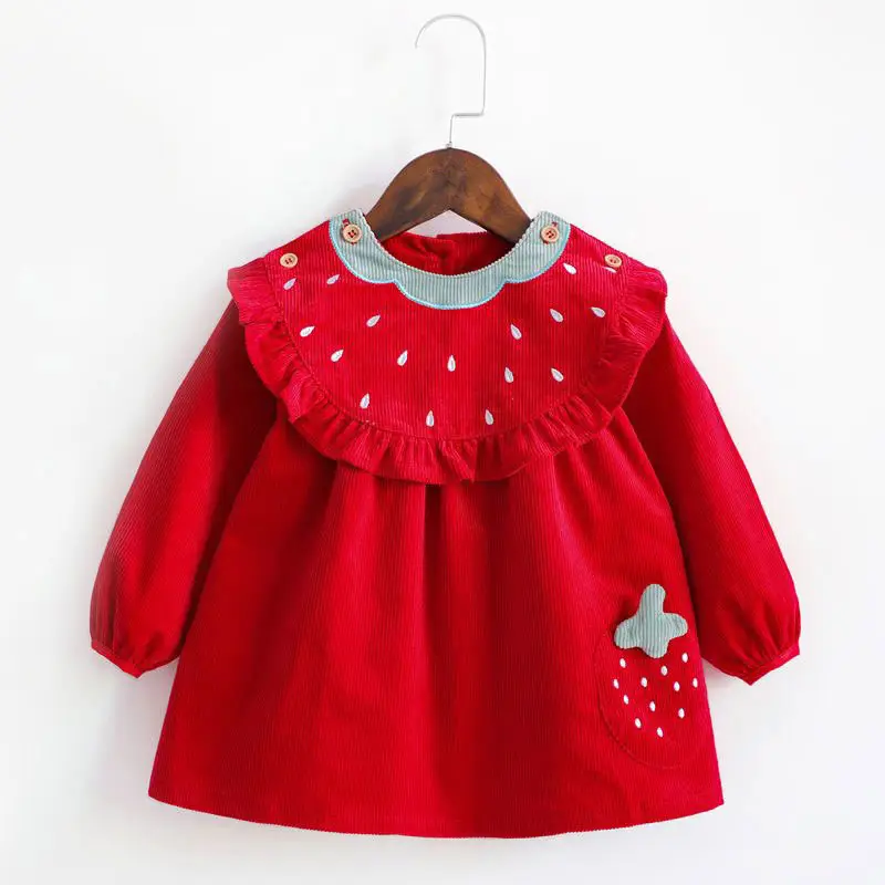 Coveralls for Baby Girls and Kidsren, Waterproof, Anti-Dirty, Thick, Reverse Dressing, Eating Bibs, Kindergarten Baby Protective Clothing, Autumn and Winter