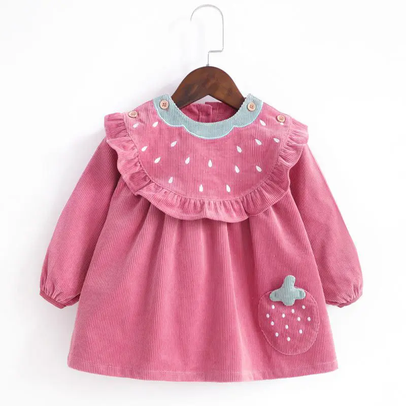 Coveralls for Baby Girls and Kidsren, Waterproof, Anti-Dirty, Thick, Reverse Dressing, Eating Bibs, Kindergarten Baby Protective Clothing, Autumn and Winter