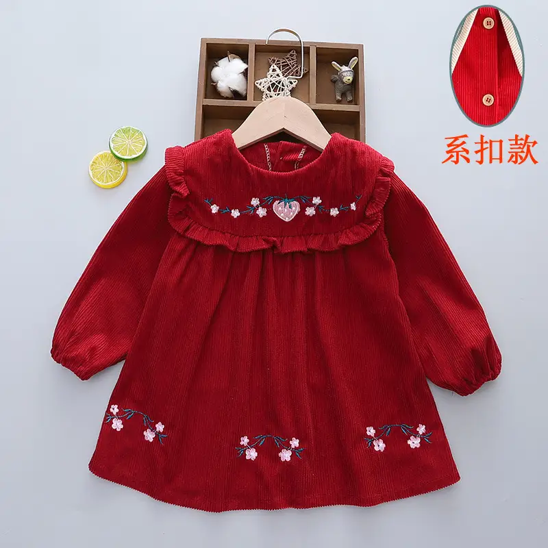 Coveralls for Baby Girls and Kidsren, Waterproof, Anti-Dirty, Thick, Reverse Dressing, Eating Bibs, Kindergarten Baby Protective Clothing, Autumn and Winter