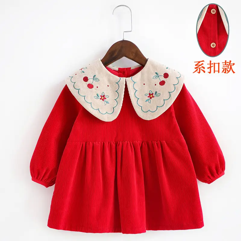 Coveralls for Baby Girls and Kidsren, Waterproof, Anti-Dirty, Thick, Reverse Dressing, Eating Bibs, Kindergarten Baby Protective Clothing, Autumn and Winter