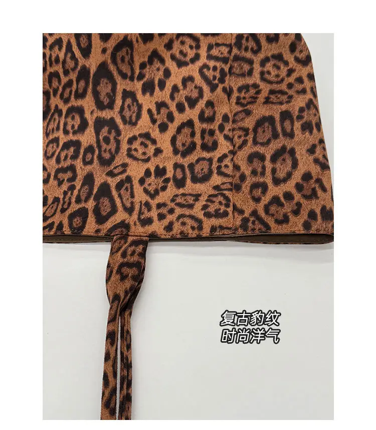 Leopard Print Large Capacity Women's Tote Bag — feature 6