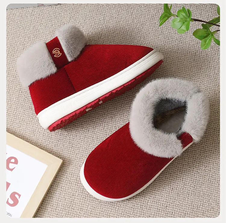 Elderly Cotton Shoes, Non-Slip, Men's Winter Fleece-Lined Warm Old-Fashioned Cotton Slippers for Middle-Aged and Elderly Women, Suitable for Outdoor Wear, Available for Dropshipping — feature 15