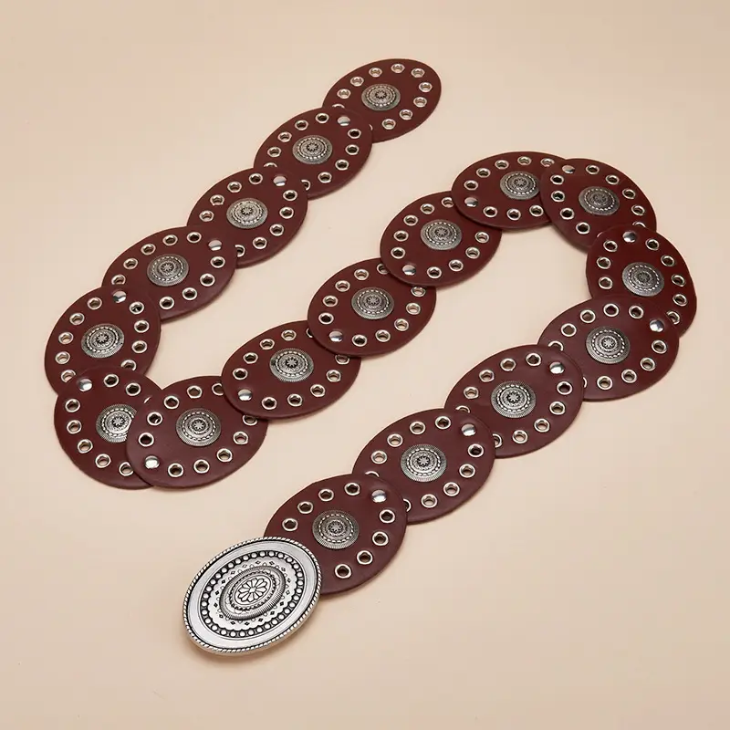 Women Crossbody Belt with Hollow Decorative Design - Image 5