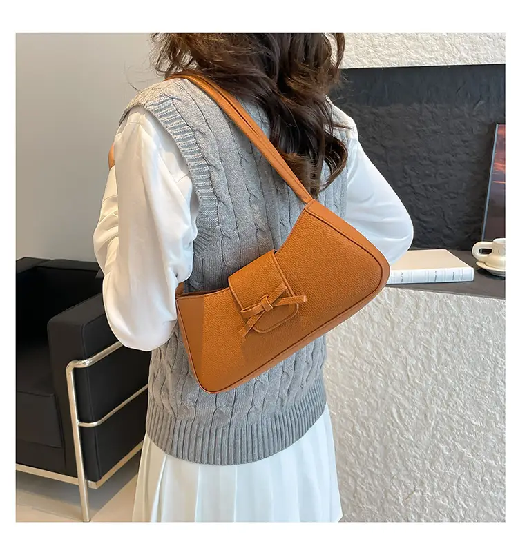 Wholesale Textured Light Luxury Handbag Small Square Bag Women's Bag — feature 12