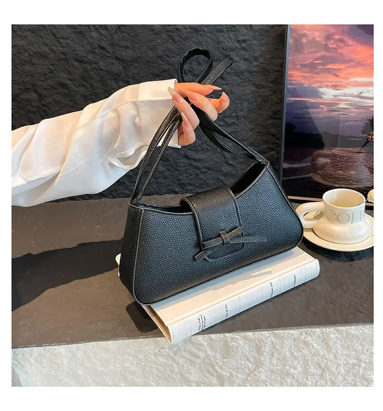 Wholesale Textured Light Luxury Handbag Small Square Bag Women's Bag — feature 13