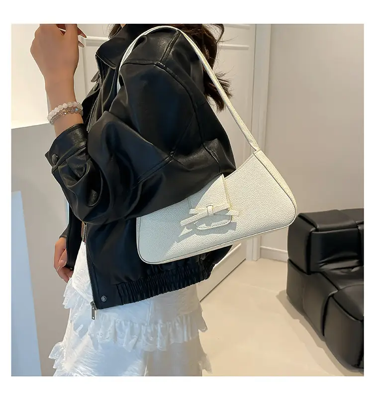 Wholesale Textured Light Luxury Handbag Small Square Bag Women's Bag — feature 26