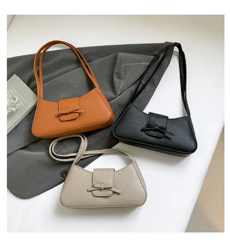 Wholesale Textured Light Luxury Handbag Small Square Bag Women's Bag — feature 33