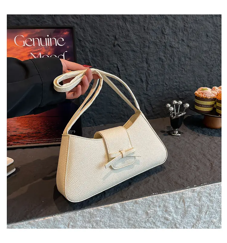 Wholesale Textured Light Luxury Handbag Small Square Bag Women's Bag — feature 35