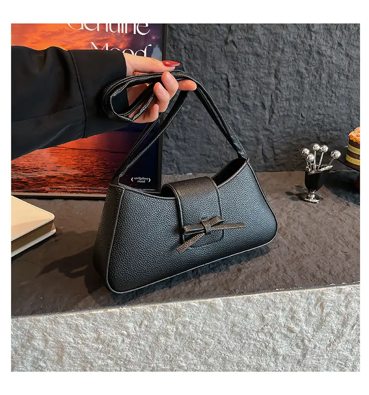 Wholesale Textured Light Luxury Handbag Small Square Bag Women's Bag — feature 37