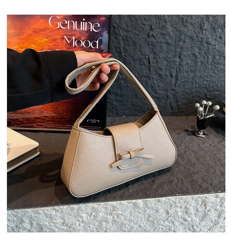Wholesale Textured Light Luxury Handbag Small Square Bag Women's Bag — feature 39