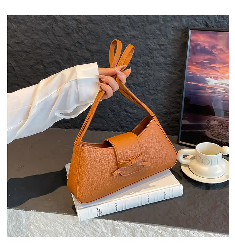 Wholesale Textured Light Luxury Handbag Small Square Bag Women's Bag — feature 8