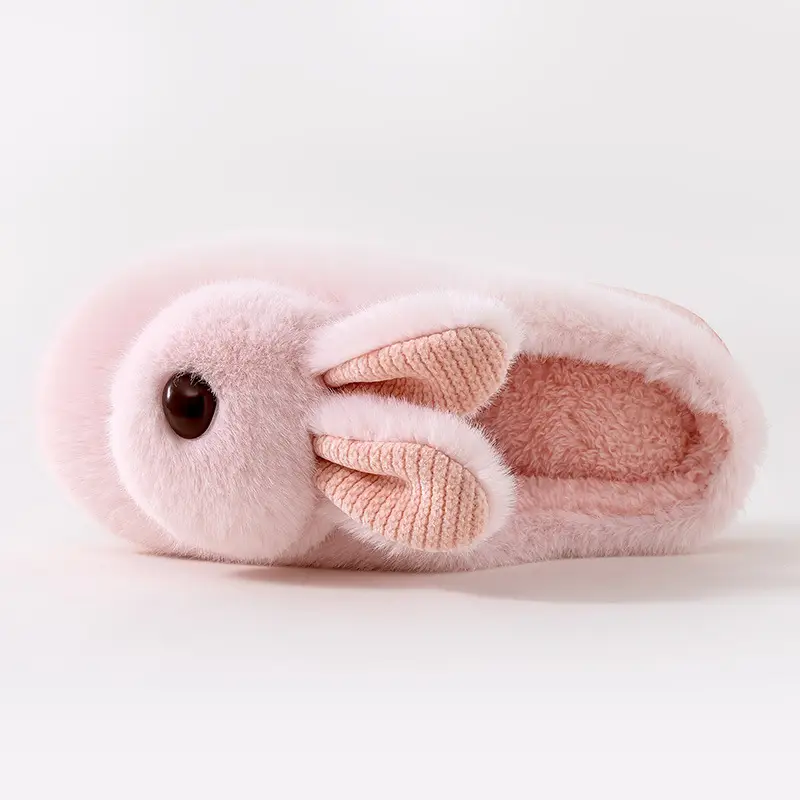 Qida Shun New Cotton Slippers Autumn and Winter Indoor and Outdoor Plush Cotton Shoes Warm and Thickeneded Cute Ladies Cotton Slippers Wholesale - Image 7
