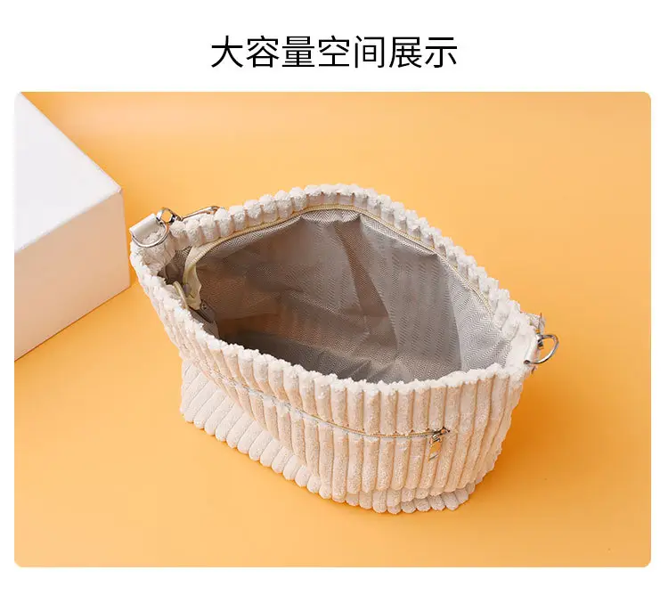 Korean Style Woolen Crossbody Bag Large Capacity — feature 8