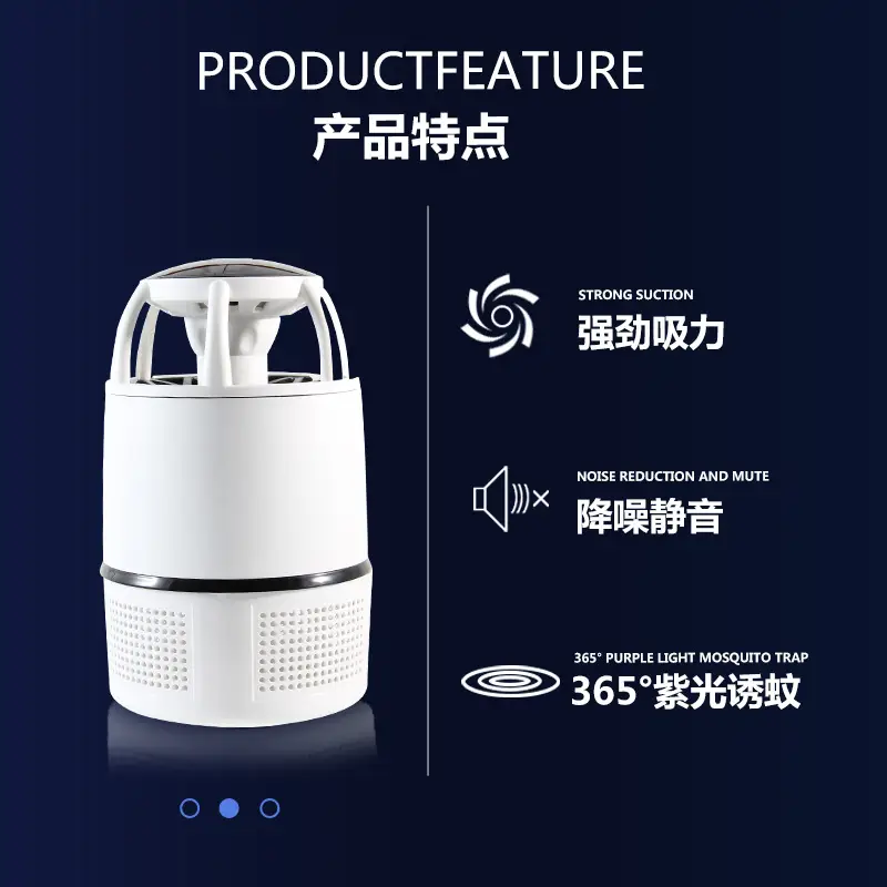 Silent Mosquito Killer Lamp for Home Bedroom - Image 4