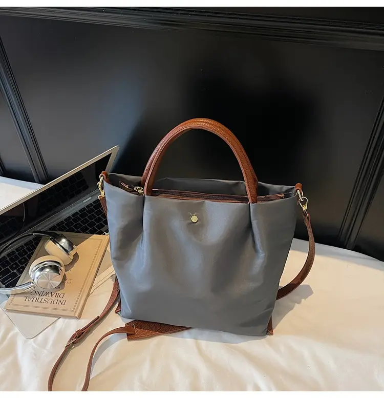 Women's Black Nylon Shoulder Crossbody Bag 2025 — feature 21