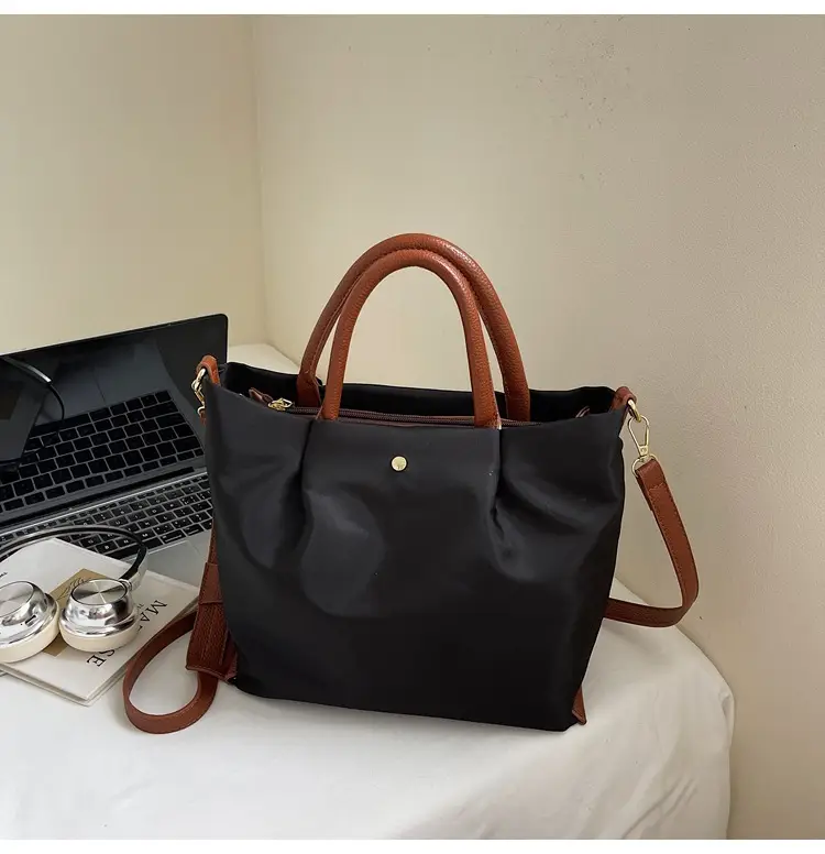 Women's Black Nylon Shoulder Crossbody Bag 2025 — feature 22