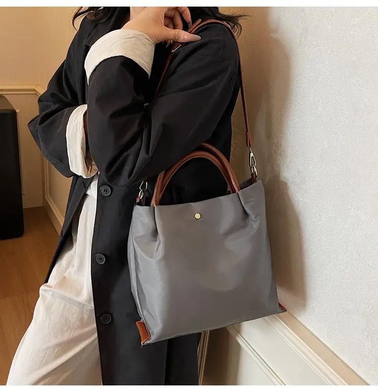 Women's Black Nylon Shoulder Crossbody Bag 2025 — feature 27