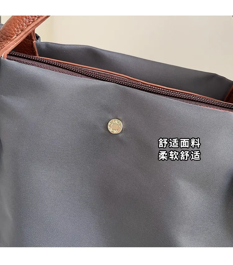 Women's Black Nylon Shoulder Crossbody Bag 2025 — feature 5