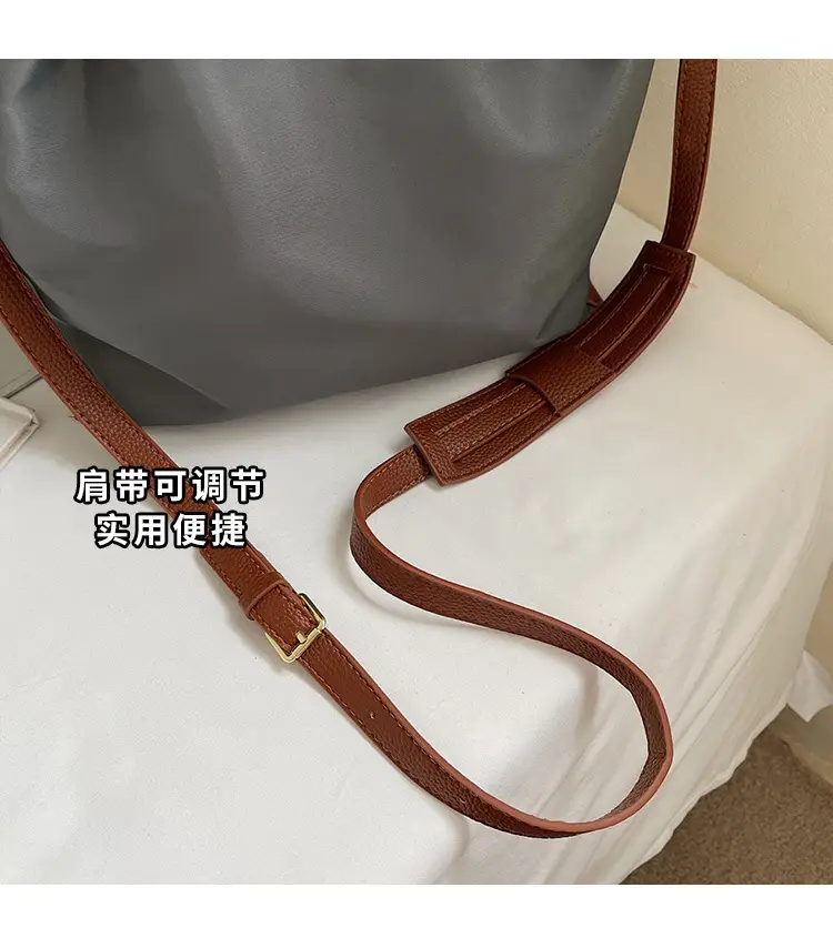 Women's Black Nylon Shoulder Crossbody Bag 2025 — feature 7