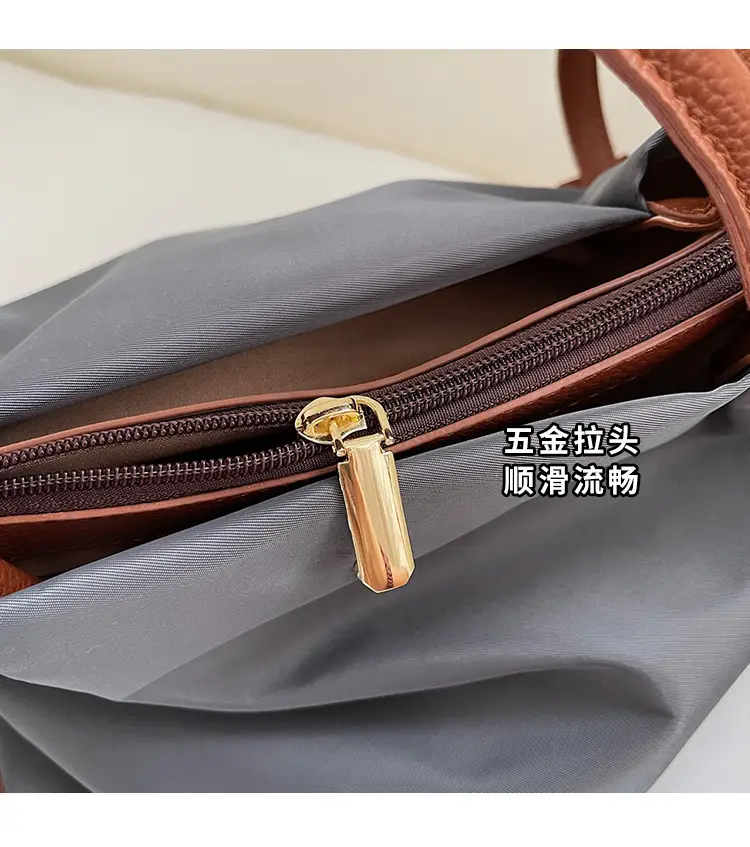 Women's Black Nylon Shoulder Crossbody Bag 2025 — feature 8