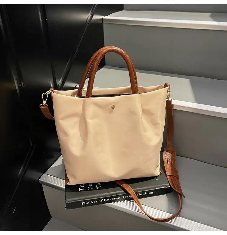Women's Black Nylon Shoulder Crossbody Bag 2025 - Image 2