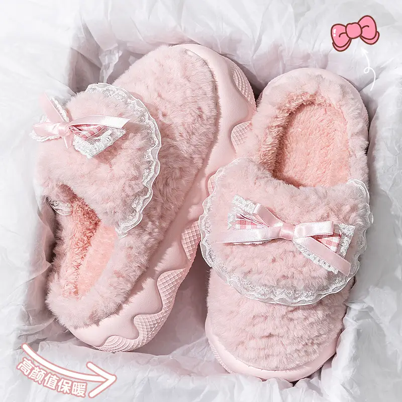 Warm Cotton Slippers for Men Women Winter Autumn - Image 6