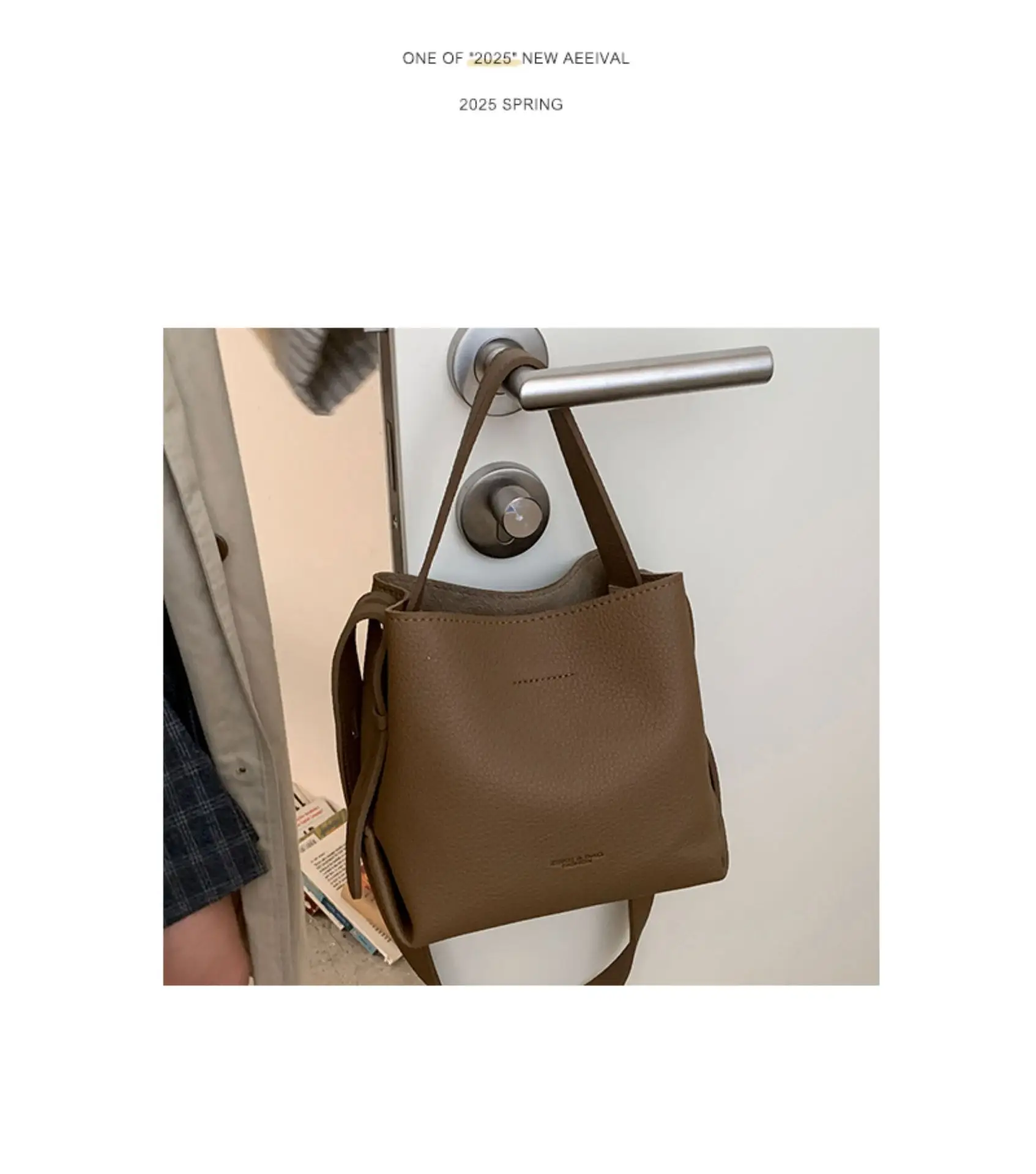 Women Retro Satchel Bag Brown Leather 2025 — feature 16